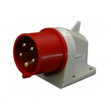 Вилка вбудована кутова (силовий роз'єм) ER-3253  IP44 (32A, 400V, 3P+N+PE)
